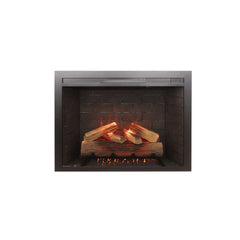 Amantii 26-Inch Classic Edition Electric Fireplace Insert – WiFi Enabled, Realistic Brick Interior, 5000 BTU Heater | CE26