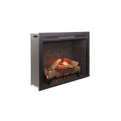 Amantii 26-Inch Classic Edition Electric Fireplace Insert – WiFi Enabled, Realistic Brick Interior, 5000 BTU Heater | CE26
