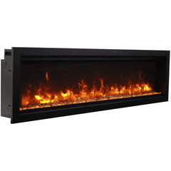 Amantii 42" Symmetry Bespoke Smart Electric Fireplace | 5000 BTU | WiFi & Crackling Sound | Indoor/Outdoor - SYM-42-BESPOKE