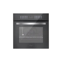 Empava 24-inch built-in electric single wall oven with stainless steel finish, digital control panel, and compact design for efficient cooking in smaller kitchens