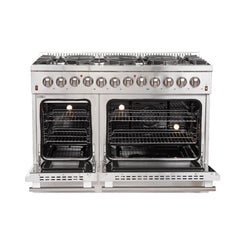 FORNO Galiano 48 Inch Dual Fuel Range with Convection Oven – FFSGS6156-48