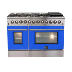 FORNO Galiano 48 Inch Dual Fuel Range with Convection Oven – FFSGS6156-48