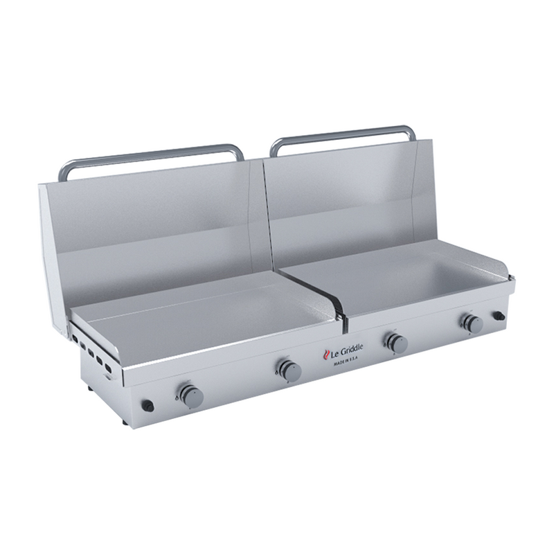 Le Griddle Grand Texan Gas Griddle with 2 Lids – 60