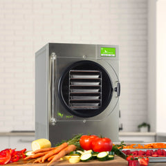 Harvest Right Home Freeze Dryer with 5 Tray & Mylar Starter Kit in Stainless Steel, Medium (N-HRFDMSS-PP)