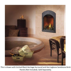 Napoleon 28-Inch Park Avenue Direct Vent Gas Fireplace Compact Indoor GD82NT-PAESB