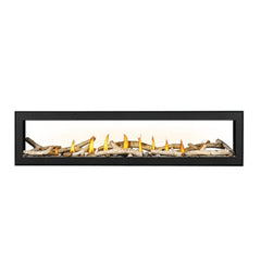 Napoleon 62-Inch Vector See Through Linear Direct Vent Fireplace Natural Gas Indoor LV62N2