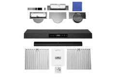 Hauslane 30 Inch Ducted Under Cabinet Range Hood Stainless Steel UC-PS18