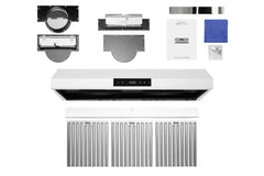 Hauslane 30 Inch Ducted Under Cabinet Range Hood Stainless Steel UC-PS18