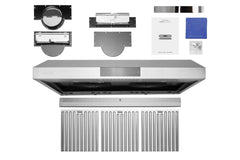 Hauslane 30 Inch Ducted Under Cabinet Range Hood Stainless Steel UC-PS18