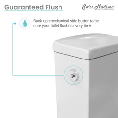 Swiss Madison Monaco  Hugo One-Piece Elongated Toilet Touchless Dual-Flush 1.1/1.6 gpf - SM-1T265