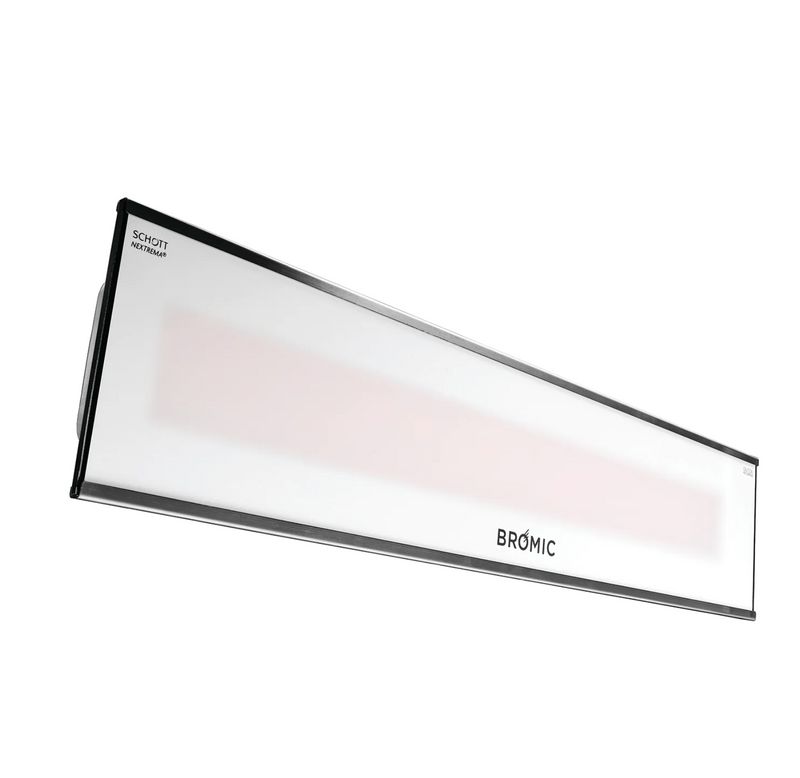 Bromic Platinum Smart Heat Electric Marine Patio Heater 4500W White Outdoor BH3622003