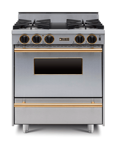 30” LP All-Gas Range - Open Burners TPN261-7BKW