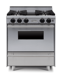 30” LP All-Gas Range - Open Burners TPN261-7BKW