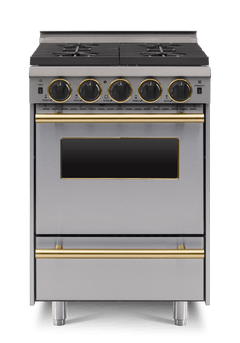 24” LP All-Gas Convection Range - Sealed Burners TPN492-7BKW