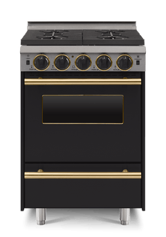 24” LP All-Gas Convection Range - Open Burners TPN481-7BKW