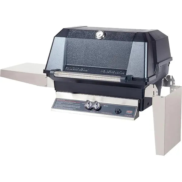 MHP Modern Home Products WNK 4 Gas Grill Head with Side Shelf and Stainless Steel Grids WNK4DD-N