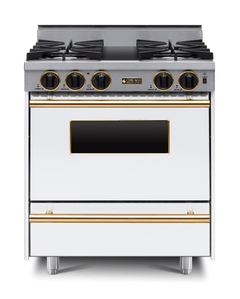 30” LP All-Gas Range - Open Burners TPN261-7BKW