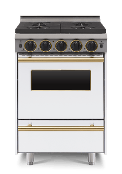 24” LP All-Gas Convection Range - Open Burners TPN481-7BKW